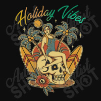 The Women Holiday Vibes Crop Top | Artistshot