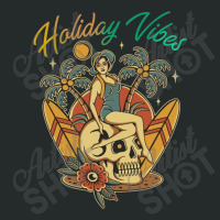 The Women Holiday Vibes Women's Triblend Scoop T-shirt | Artistshot