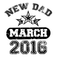 Dad To Be March 2016 Zipper Hoodie | Artistshot