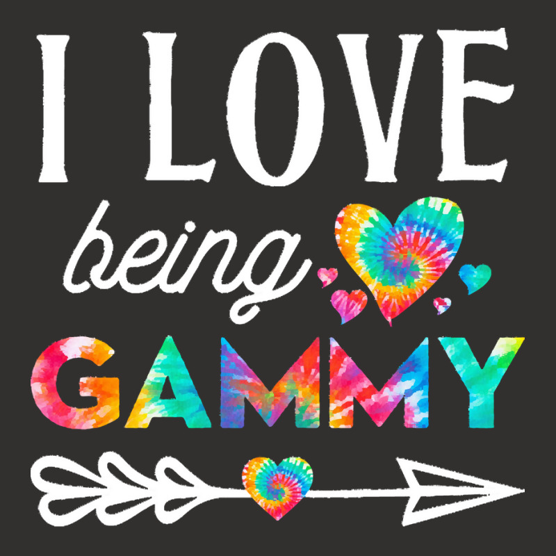 I Love Being Gammy T  Shirt I Love Being Gammy Tie Dye Grandma Family Champion Hoodie by vivaciouslimb | Artistshot