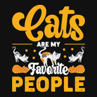 Cat Lover Gifts T  Shirt Cats Are My Favorite People T  Shirt Baby Beanies | Artistshot