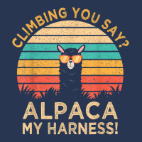 Climbing You Say Alpaca My Harness Funny Rock Climber Gift T Shirt Men Denim Jacket | Artistshot