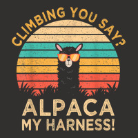 Climbing You Say Alpaca My Harness Funny Rock Climber Gift T Shirt Champion Hoodie | Artistshot