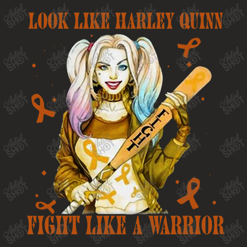 Fight Like A Warrior Ladies Fitted T-Shirt by veelra50534 | Artistshot