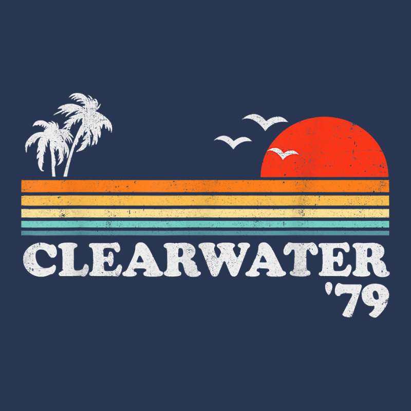 Vintage Clearwater Beach Florida Retro Sun Surfing 70's Gift T Shirt Ladies Denim Jacket by naythendeters2000 | Artistshot