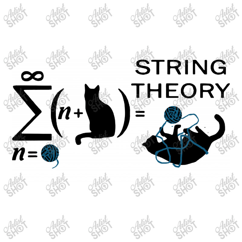 Cats String Theory Men's Long Sleeve Pajama Set | Artistshot