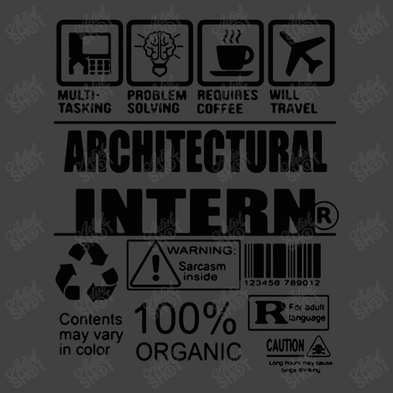 Architectural Intern Contents Vintage T-shirt | Artistshot