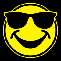 Cool Yellow Smiley Bro With Sunglasses V-neck Tee | Artistshot
