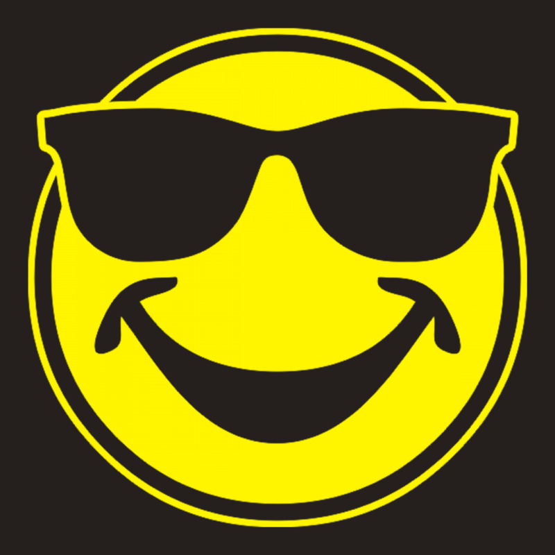 Cool Yellow Smiley Bro With Sunglasses Tank Top | Artistshot