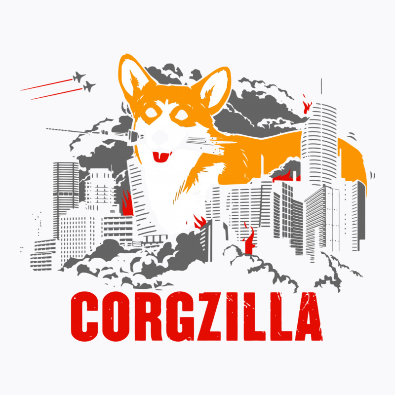 Corgzilla T-shirt | Artistshot