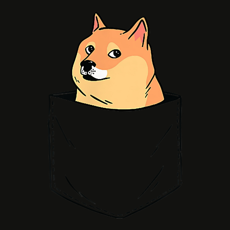 Pocket Dogecoin Shirt For Dogecoin Miner T Shirt Scorecard Crop Tee by jermonmccline | Artistshot