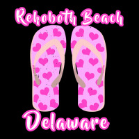 Rehoboth Beach Delaware Summer Vacation Heart Flip Flops Pullover Hood Long Sleeve Shirts | Artistshot