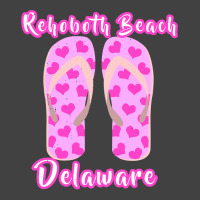 Rehoboth Beach Delaware Summer Vacation Heart Flip Flops Pullover Hood Vintage T-shirt | Artistshot