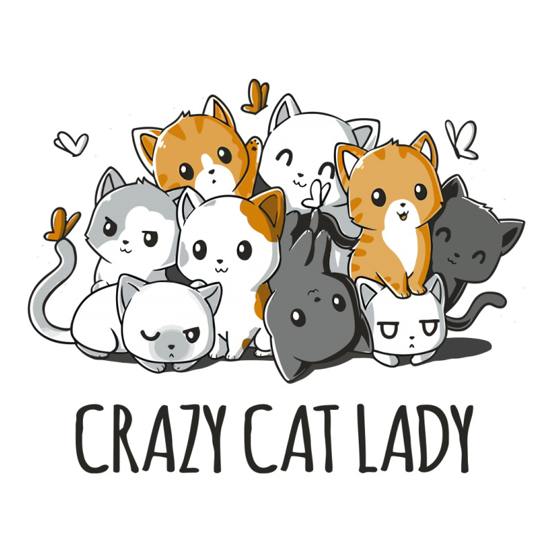 Crazy Cat Lady (4) V-neck Tee | Artistshot