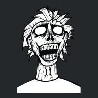 Crazy Zombie Crewneck Sweatshirt | Artistshot