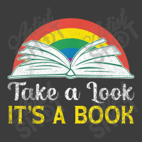 Take A Look It's In A Book Retro Rainbow Bookworms Reading Men's Polo Shirt | Artistshot