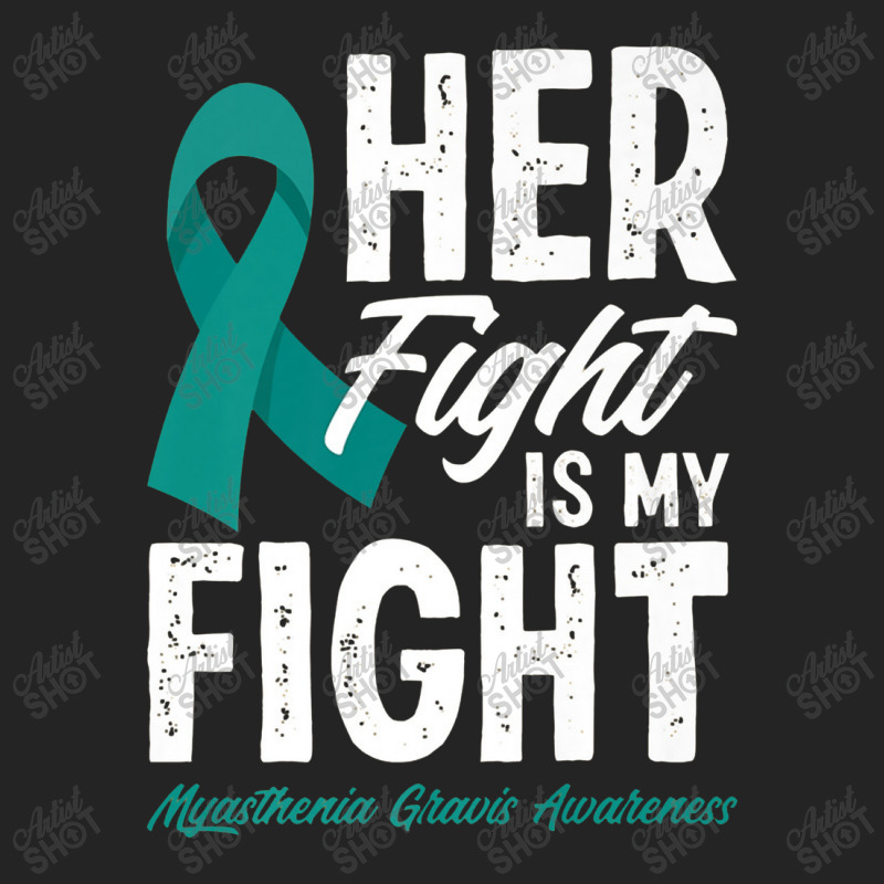 Her Fight Is My Fight Myasthenia Gravis Awareness 3/4 Sleeve Shirt | Artistshot