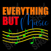 Everthing But Music Cropped Sweater | Artistshot