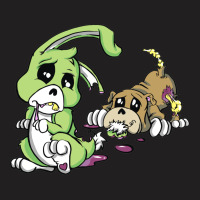 Cute Dead Things Puppy Vs Bunny T-shirt | Artistshot