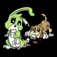 Cute Dead Things Puppy Vs Bunny Zipper Hoodie | Artistshot