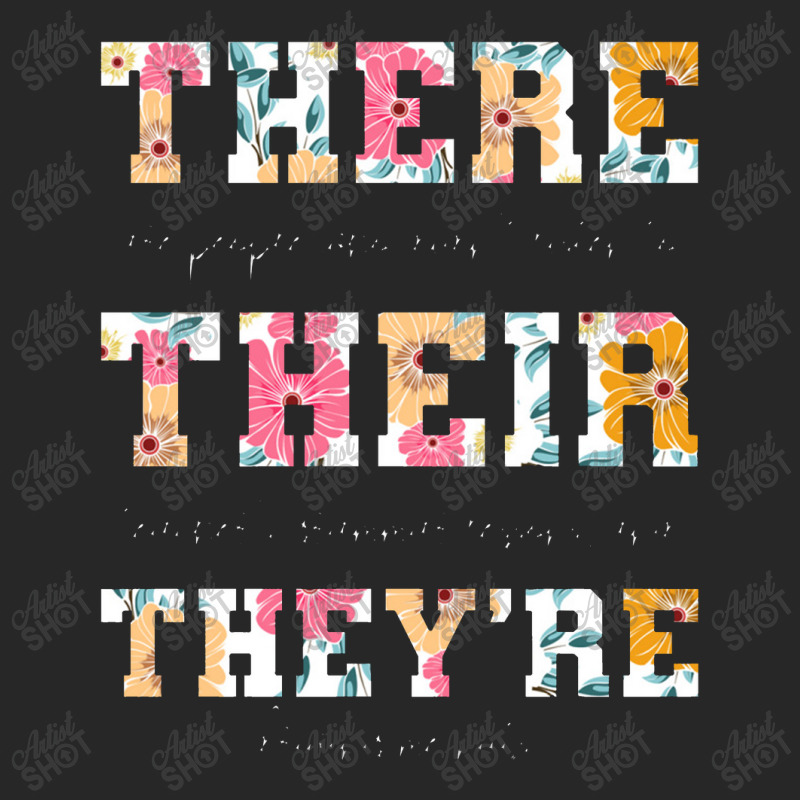 There Their They're English Grammar Teacher Funny Quotes Women's Pajamas Set by akinowiaya | Artistshot