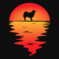 Icelandic T  Shirt Sunset Dog Icelandic Sheepdog T  Shirt Crop Top | Artistshot