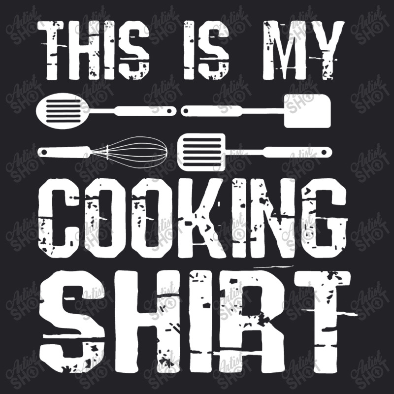 This Is My Cooking Shirt Cool Cook Chef Recipe Book Baking Youth Tee by akinowiaya | Artistshot