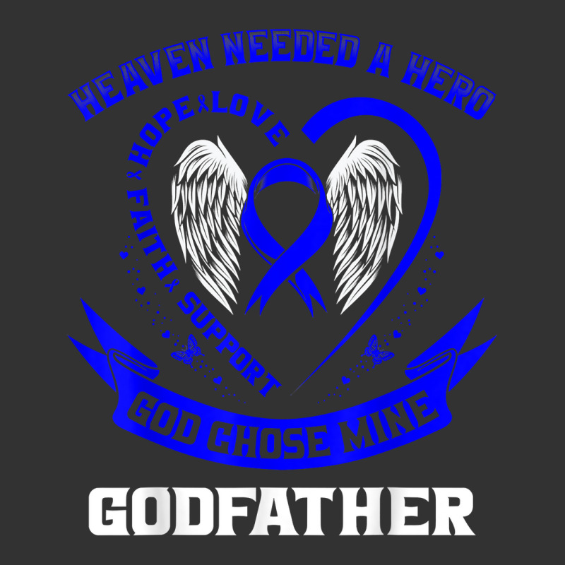 Heaven Need A Hero Colon Cancer Awareness Godfather God Dad T Shirt Baby Bodysuit | Artistshot