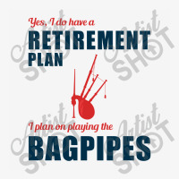 Bagpipe Scottish Scotland Music Player Funny Retirement Gift Ladies Fitted T-shirt | Artistshot