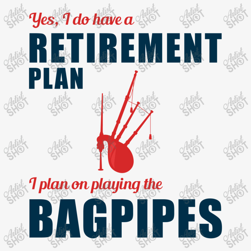 Bagpipe Scottish Scotland Music Player Funny Retirement Gift Ladies Fitted T-Shirt by Tasteful Tees | Artistshot