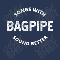 Bagpipe Scottish Scotland Music Player Funny Gift Men Denim Jacket | Artistshot