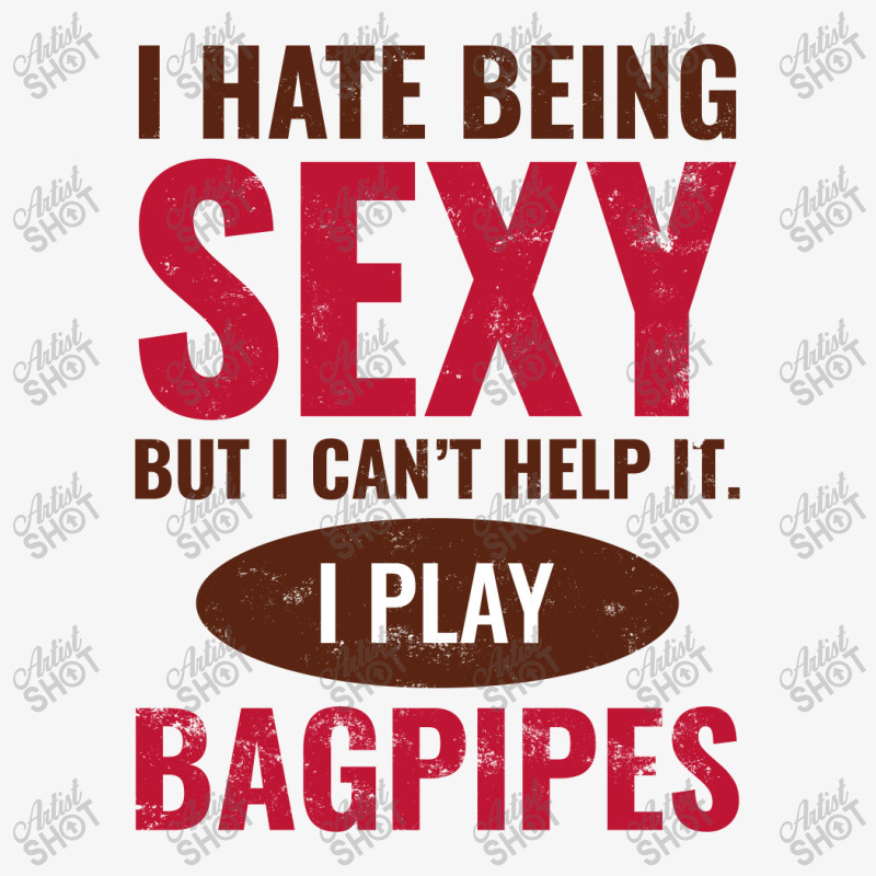 Bagpipe Scottish Scotland Music Player Funny Gift Ladies Fitted T-Shirt by Tasteful Tees | Artistshot