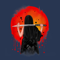 Samurai Sword Samurai Japanese T Shirt Ladies Denim Jacket | Artistshot