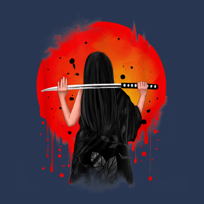 Samurai Sword Samurai Japanese T Shirt Ladies Denim Jacket by naythendeters2000 | Artistshot