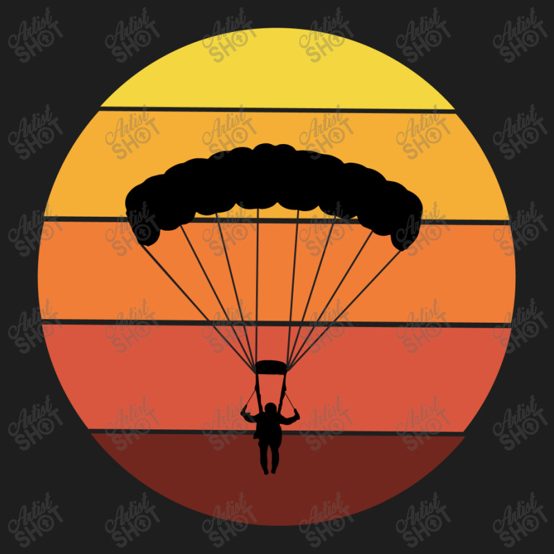 Vintage Retro Base Jumping Sky Diving Diver Gift Classic T-shirt by Tasteful Tees | Artistshot