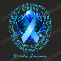 Diabetes Diabetic Her Fight Is My Fight T1d T2d 129 Diabetes Awareness Ladies Fitted T-shirt | Artistshot