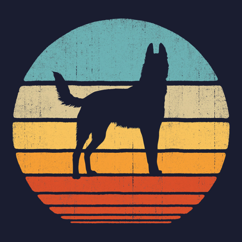 Belgian Malinois Retro Vintage 60s 70s Sunset Dog Lovers Men T Shirt Women's V-Neck T-Shirt by jermonmccline | Artistshot