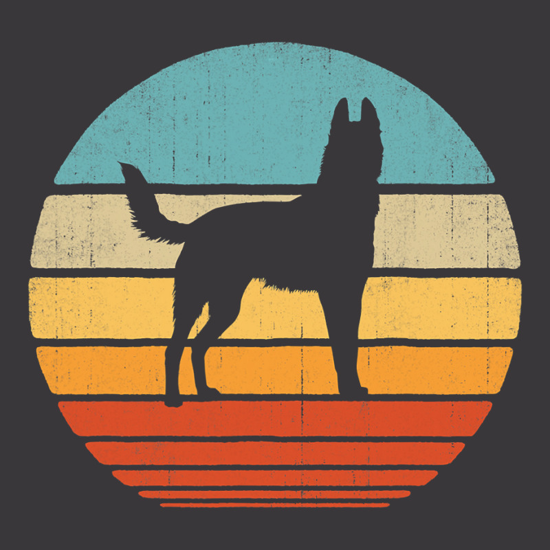 Belgian Malinois Retro Vintage 60s 70s Sunset Dog Lovers Men T Shirt Ladies Curvy T-Shirt by jermonmccline | Artistshot