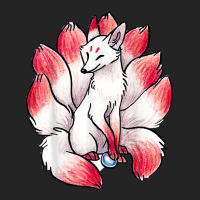 I Know Heaven Is A Beautiful Place Funny Nine Tailed Fox T Shirt 3/4 Sleeve Shirt | Artistshot