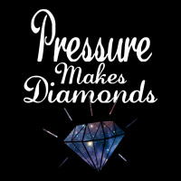 Pressure Makes Diamonds V-neck Tee | Artistshot