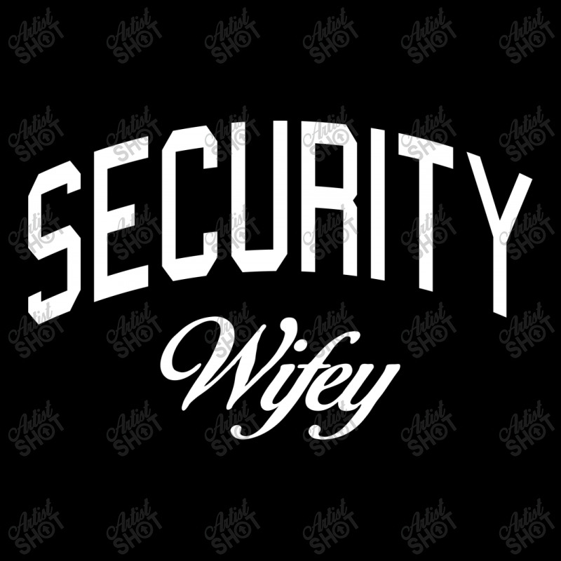 Security Wifey Zipper Hoodie | Artistshot