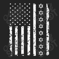 Usa Flag Jewish Pride Star Of David Hanukkah Gift Pullover 3/4 Sleeve Shirt | Artistshot