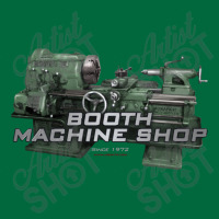 Booth Machine Shop Forrest Green (fashion Fit Tee) Drawstring Bags | Artistshot