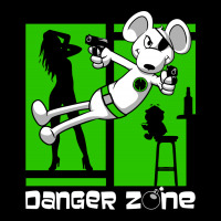 Danger Zone Zipper Hoodie | Artistshot