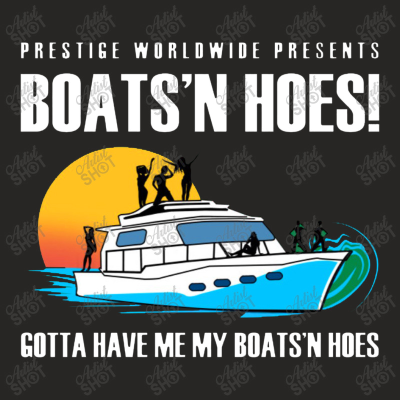 Boats N Hoes Ladies Fitted T-Shirt by Aibon | Artistshot