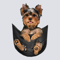 Dog Lovers Gifts Yorkshire Terrier In Pocket Funny Dog Face Premium T Bucket Hat | Artistshot