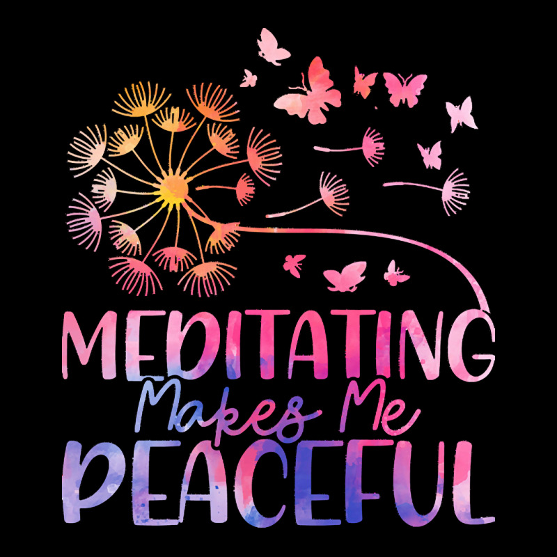 Meditation T  Shirt Meditating Makes Me Peaceful Meditation Spiritual Youth Jogger by robb98104 | Artistshot