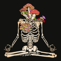 Meditation T  Shirt Mom Life Meditation Skeleton T  Shirt Scorecard Crop Tee | Artistshot