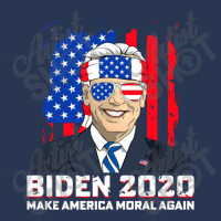 Biden 2020 Make America Moral Again Ladies Denim Jacket | Artistshot