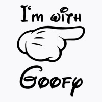 I'm With Goofy T-shirt | Artistshot